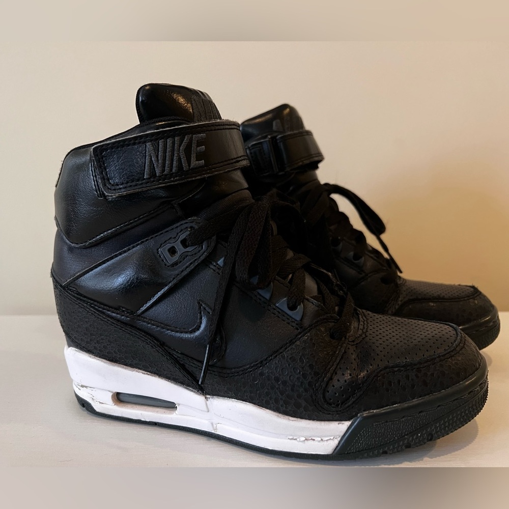 Nike Air Revolution Sky Hi Women's Wedge Sneakers